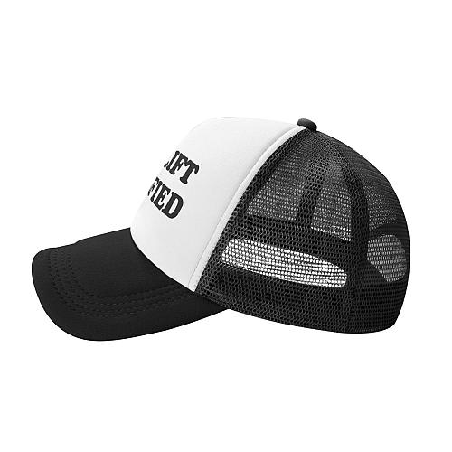 Forklift Certified Funny Adjustable Mesh Trucker Hat for Adults Unisex Classi...