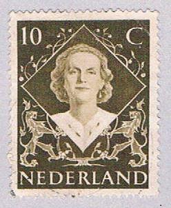 Netherlands 304 Used Queen Juliana 1948 (BP33013)