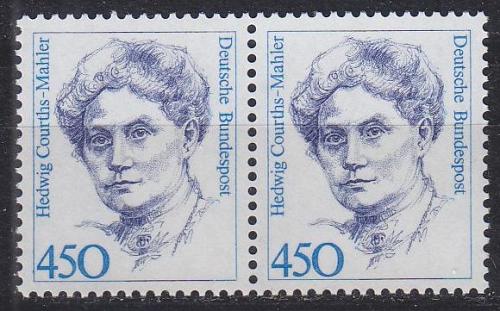 GERMANY BUND [1992] MiNr 1614 2er ( **/mnh ) Ber&uuml;hmte Frauen