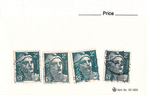 France 1 different of 4 total stamps included (SC0_313)