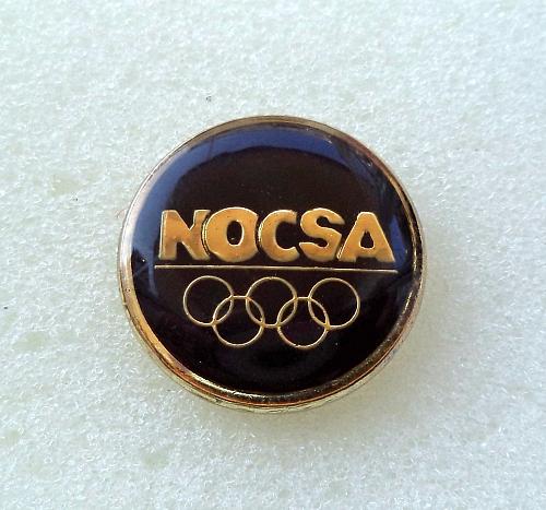 Olympic Committee NOC of South Africa. Rare Pin, Badge.