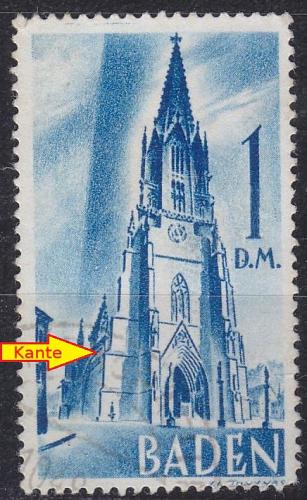 GERMANY Alliiert Franz. Zone [Baden] MiNr 0027 y II ( O/used ) [01]