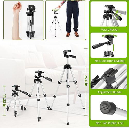 Laser Level with Tripod HUEPAR 98Ft Self Leveling Laser Level Green Line Lase...