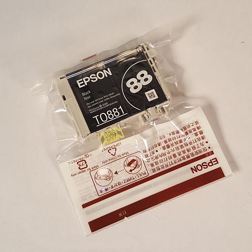 Epson T0881 black ink jet printer NX415 NX305 NX300 NX215 NX200 NX100 to883 88
