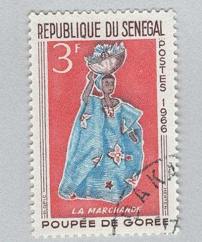 Senegal 263 Woman selling fruit Used 1 (BP95404)
