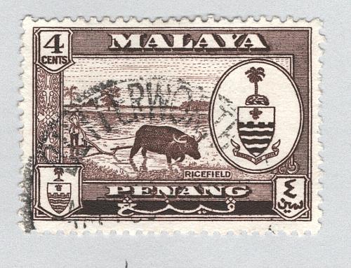 Mayala Penang 58 1960 State Crest Used (BP89528)