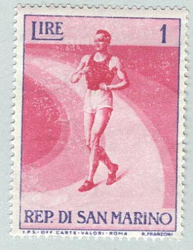 San Marino 345 Walking Racer MNH 2 (BP96221)