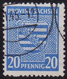 GERMANY Alliiert SBZ [Provinz Sachsen] MiNr 0081 X ( O/used )