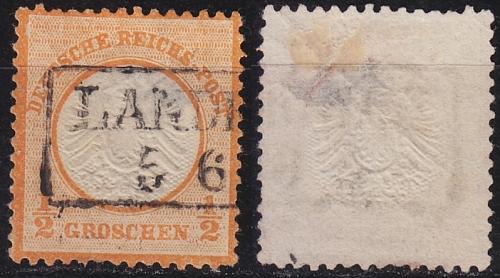 GERMANY REICH [1872] MiNr 0018 ( O/used ) [01]