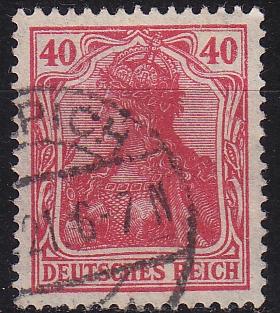 GERMANY REICH [1920] MiNr 0145 II ( O/used )