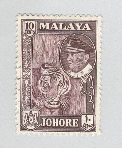 Malaya Johore 163 1960 Sultan Ishmail Used (BP89705)