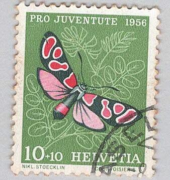 Switzerland B248 Butterfly Used 1 (BP97933)