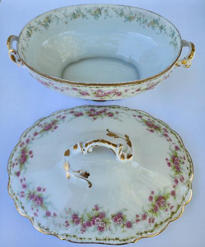 Limoges France Elite works oval cassaroll DISH CR