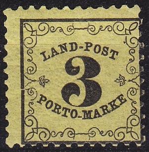 GERMANY Baden [Landpost] MiNr 0002 x ( */mh )