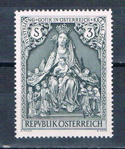 Austria 791 Unused Gothic Madonna 1967 (A0519)+