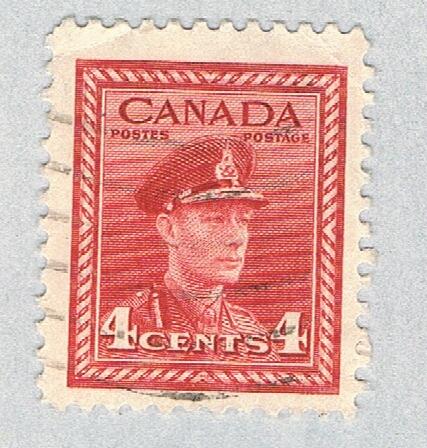 Canada 254 Used King George VI 1 1942 (BP59625)