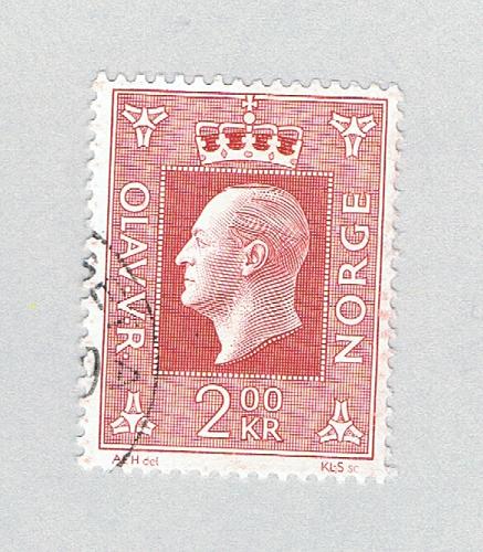 Norway 539 Used King Olav V 2 1969 (BP70304)