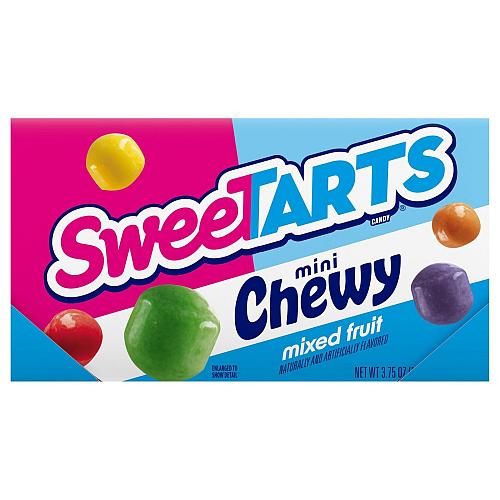 SweeTARTS Mini Chewy Candy Mixed Fruit Theater Box 3.75 oz 12 count