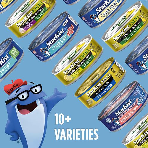 StarKist Chunk Light Tuna in Water 5 oz 8 Pack Canned Tuna Fish Wild Caught G...