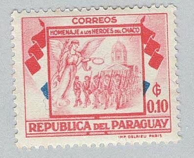 Paraguay 509 Soldiers Angel and Cathedral MNH 1 (BP95718)