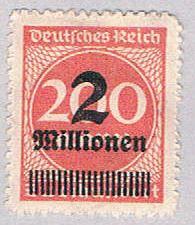 Germany 269 MLH 2 over 200 1923 (G0598)+