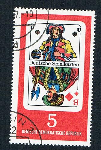 Germany DDR 941 Used Playing Cards 1967 (BP83501)