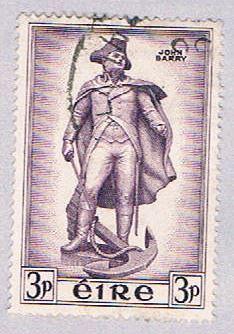 Ireland 155 Used Statute of John Barry 1956 (BP34822)
