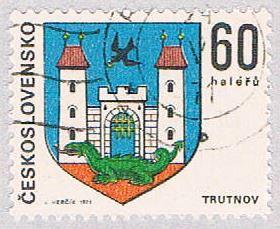 Czechoslovakia 1746 Used Arms Trutnove 1971 (BP39105)