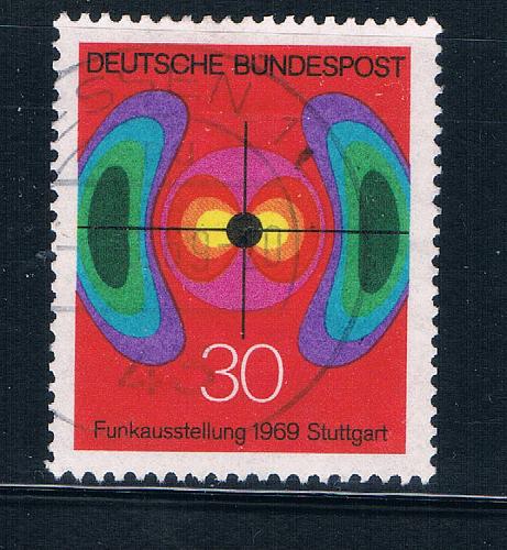 Germany 1005 Used Electromagnetic field (GI0400P97)+