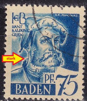 GERMANY Alliiert Franz. Zone [Baden] MiNr 0011 vv I ( O/used ) [01]