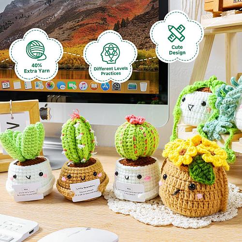 Imcrasy Crochet Kit | Crochet Kit for Beginners | Beginner Crochet Kit with S...
