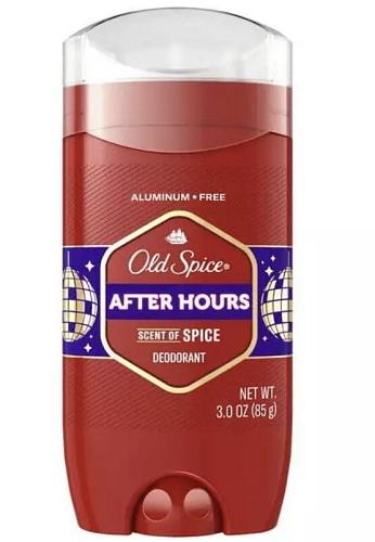 Old Spice Mens Deodorant Red Zone Collection After Hours Fragrance 3.0 Oz.