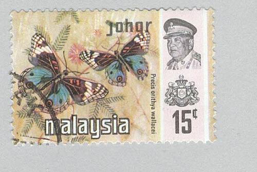 Malaysia Johor 181 Butterflies Used 2 (BP97124)