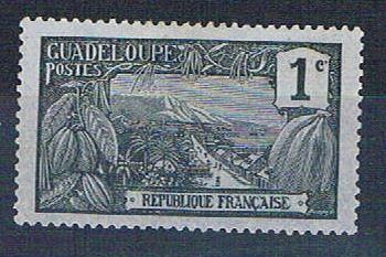 Guadeloupe 54 MLH Harbor at Basse Terre 1905 (G0333)+