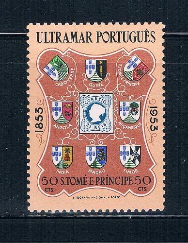 Saint Thomas and Prince Is 366 Unused Stamp CV 1.25 (GI0449)+