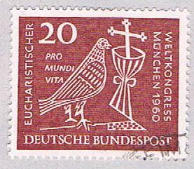 Germany 812 Used Dove Chalice 1 1960 (BP49621)