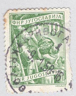 Yugoslavia 382 Fruit Growing Used (BP95130)