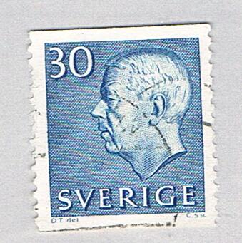 Sweden 574 Used King Gustaf VI 2 1961 (BP72814)