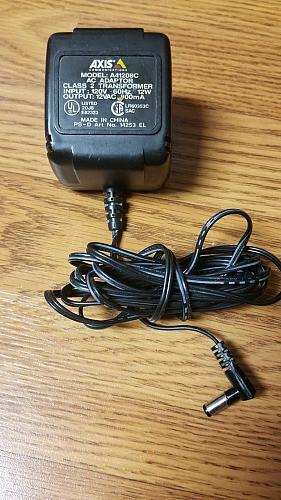 A41208C AXIS 12v AC adapter cord electric cable wall plug 14253 Power Supply box