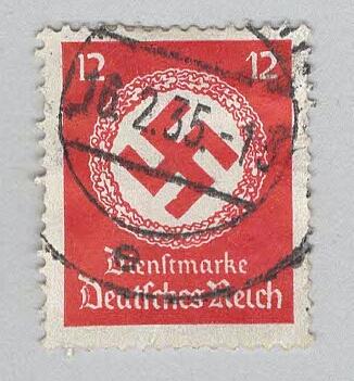 Austria Swastika in a wreath of oak Used (BP89806)