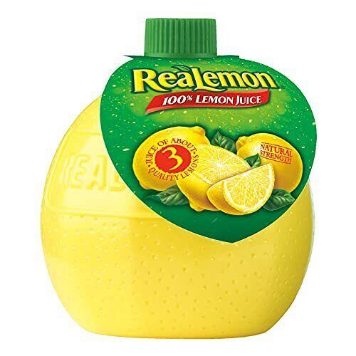ReaLemon 100 Percent Lemon Juice, 4.5 fl oz bottle (Pack of 24)_