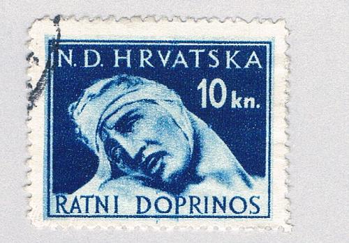 Croatia RA6 Used Casualty 2 1942 (BP85703)