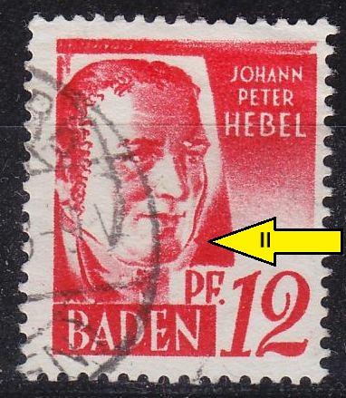 GERMANY Alliiert Franz. Zone [Baden] MiNr 0018 y II ( O/used )