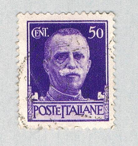 Italy Man violet 50c (AP129138)