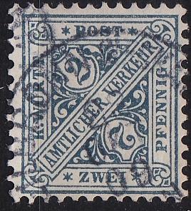 GERMANY W&uuml;rttemberg [Dienst] MiNr 0214 ( O/used )