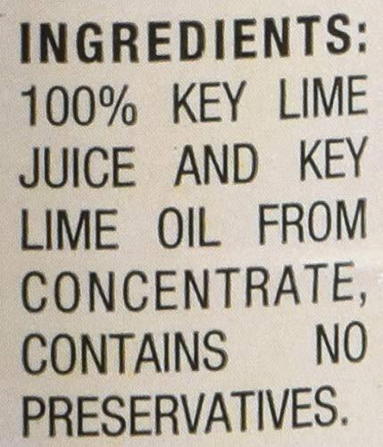 Nellie and Joe's 100% Key Lime Juice 12oz glass