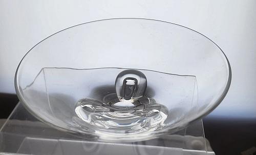 Steuben Signed vase bowl