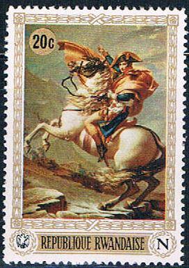 Rwanda 318 Unused Painting Napolean (R0310)+