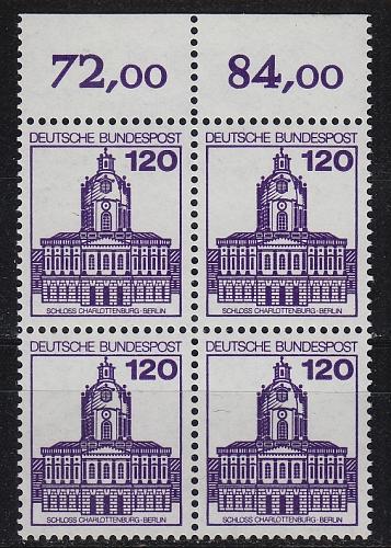 GERMANY BUND [1982] MiNr 1141 ( **/mnh ) [01] Bauwerke O-Rand
