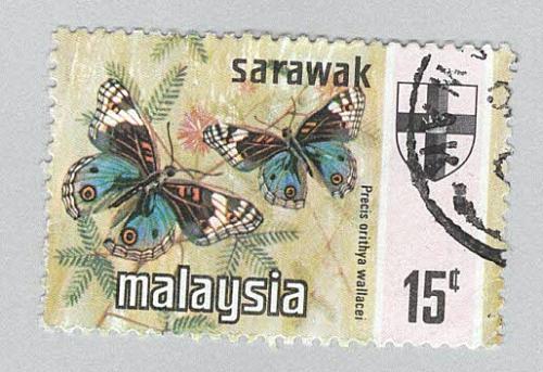Malaysia Sarawak 240 Butterfly Used 1 (BP96515)